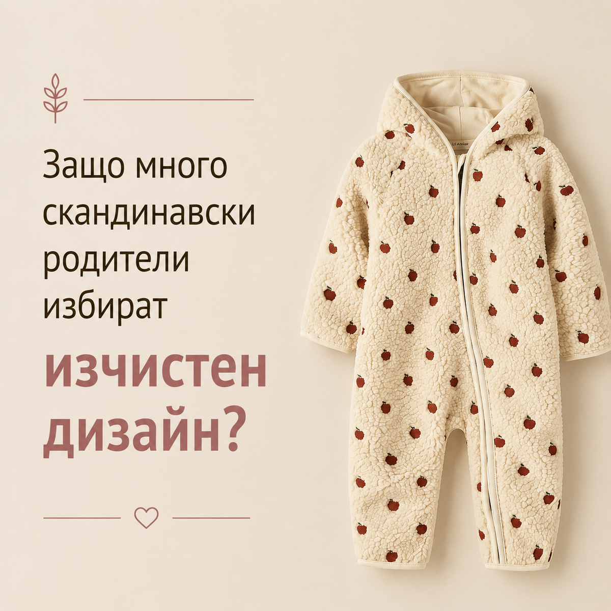 Защо в Скандинавия почти няма детски дрехи с огромни надписи и анимационни герои?