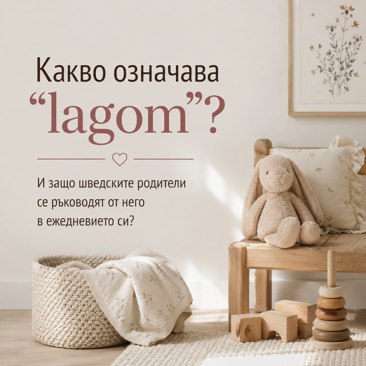 Какво означава „Lagom“ и как помага във възпитанието?
