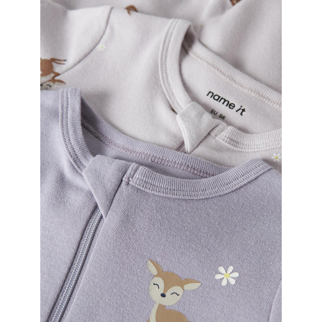 2бр. пижами LILAC DEER органичен памук