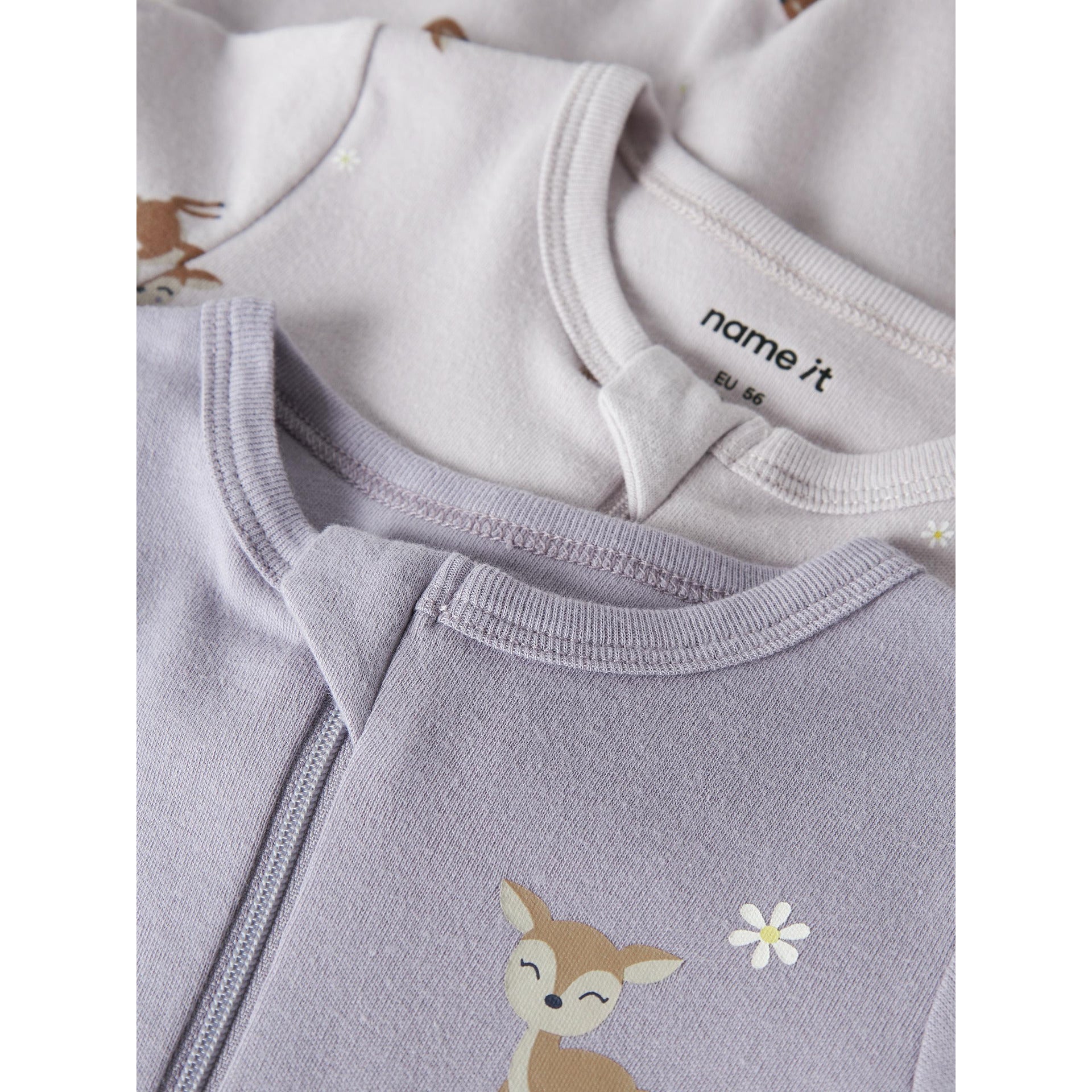 2бр. пижами LILAC DEER органичен памук