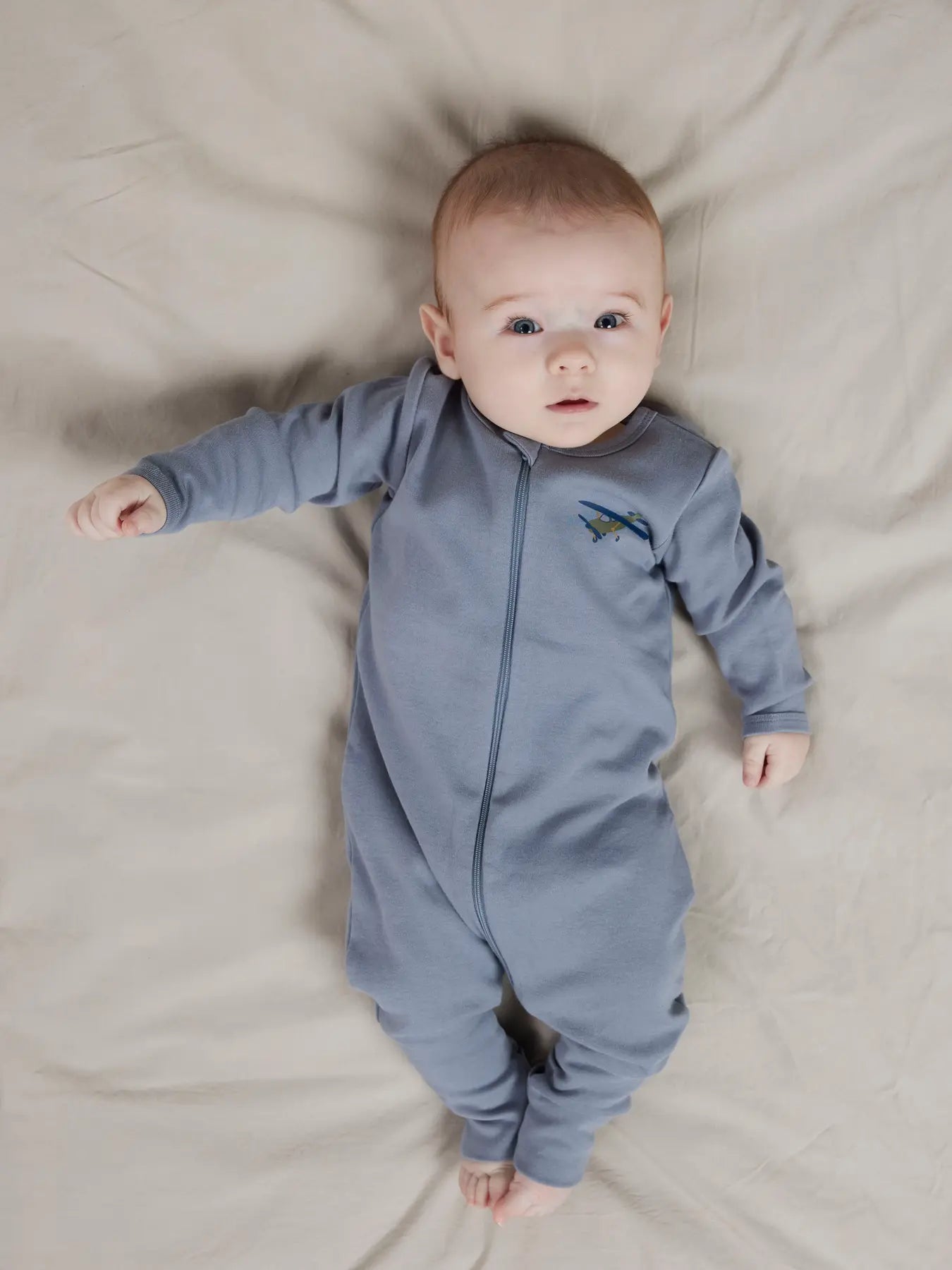 2бр. пижами AIRPLANE органичен памук