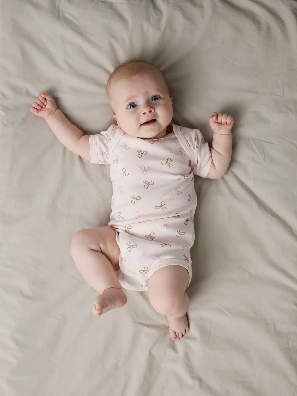 3 бр. боди Barely pink органичен памук