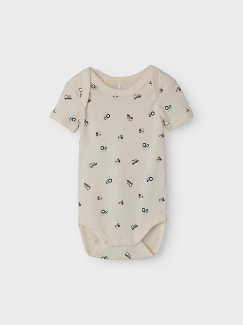 3 броя бодита Jet Stream TRACTOR органичен памук