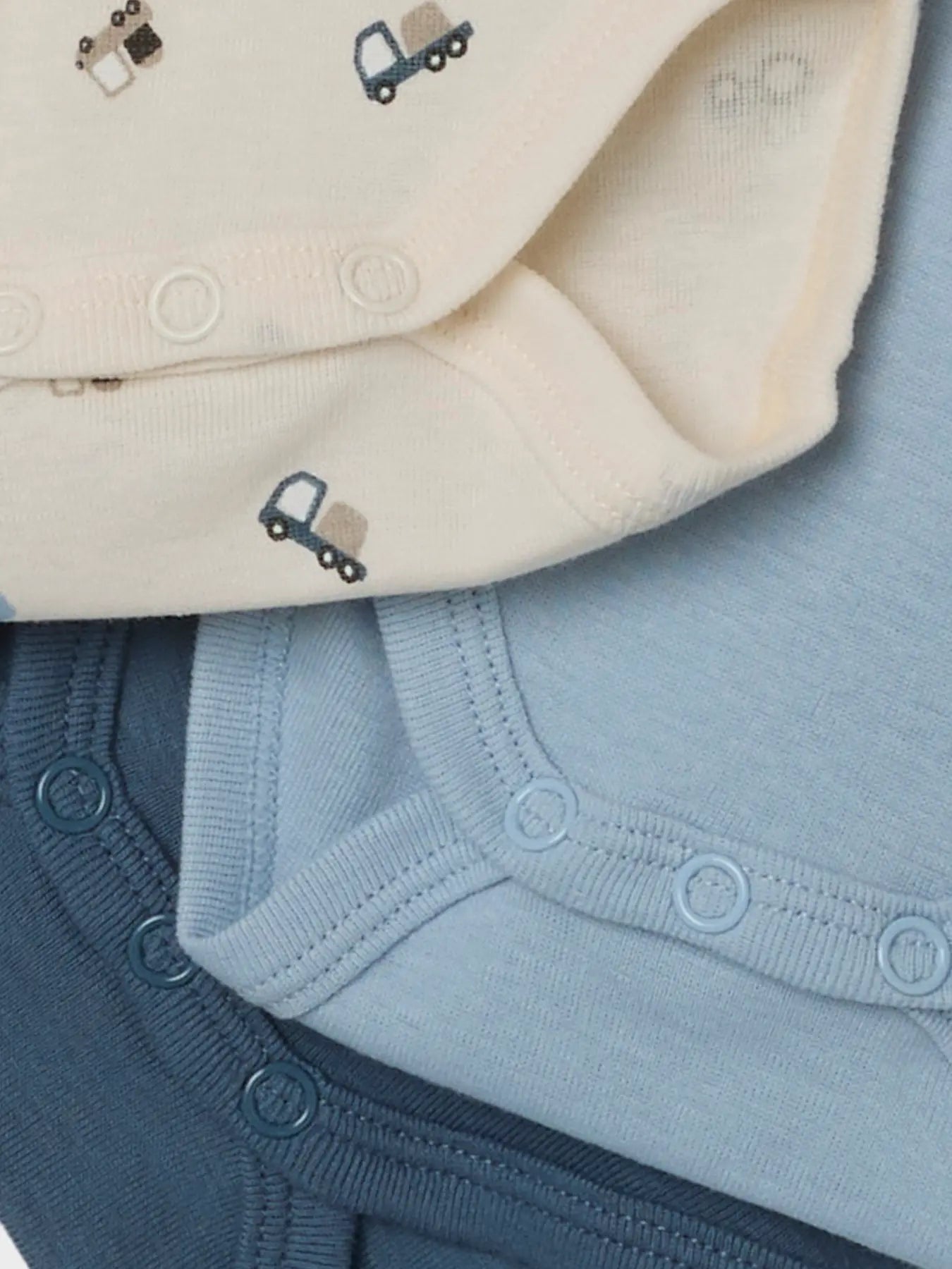 3 броя бодита Jet Stream TRACTOR органичен памук