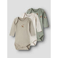 3бр. боди FOX Shadow органичен памук