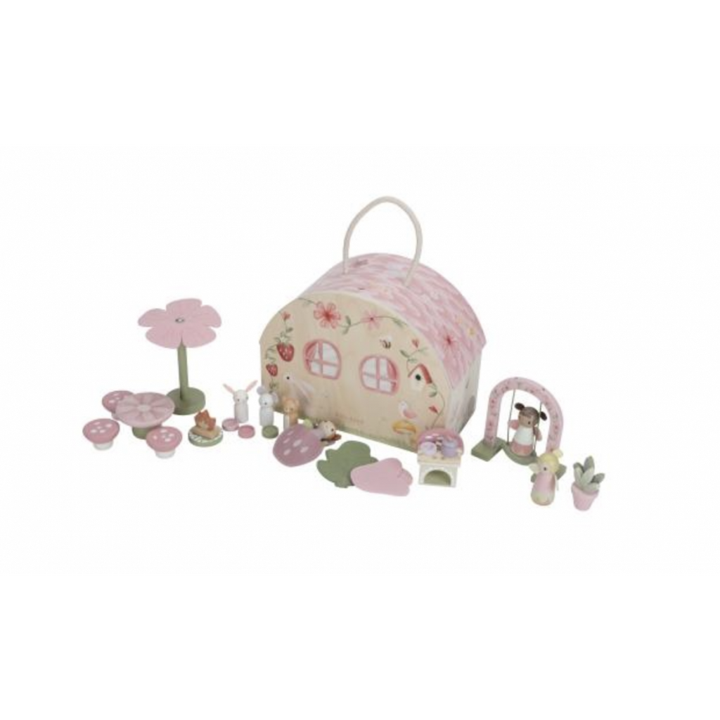 Дървена Къщичка за Феи Fairy Garden