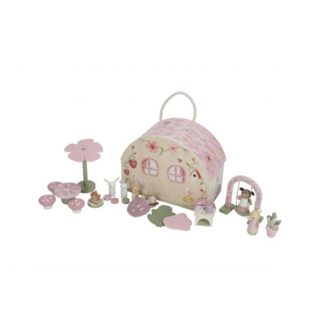 Дървена Къщичка за Феи Fairy Garden