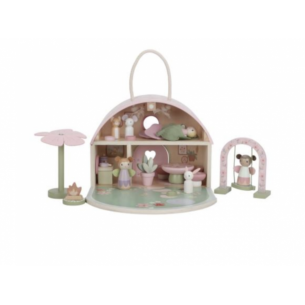 Дървена Къщичка за Феи Fairy Garden