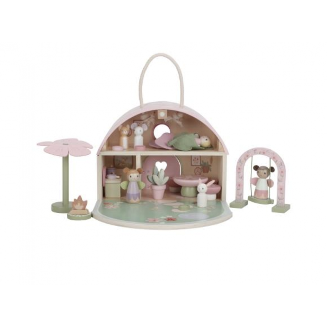 Дървена Къщичка за Феи Fairy Garden