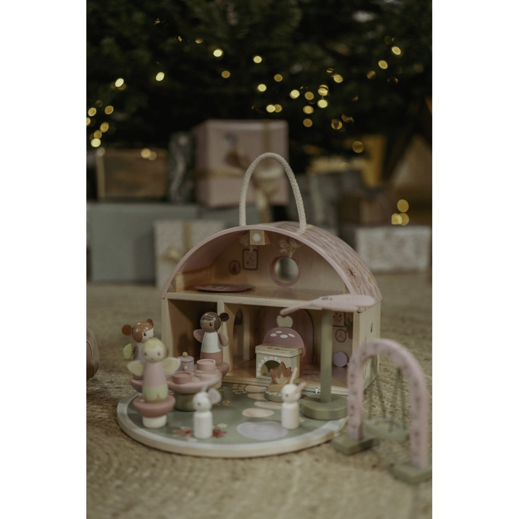 Дървена Къщичка за Феи Fairy Garden
