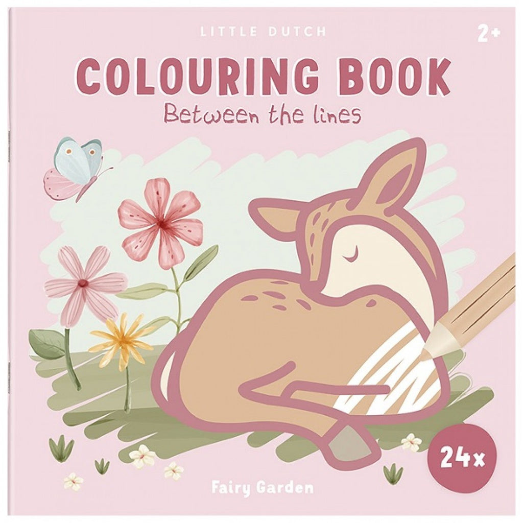 Книжка за оцветяване в линиите FAIRY GARDEN