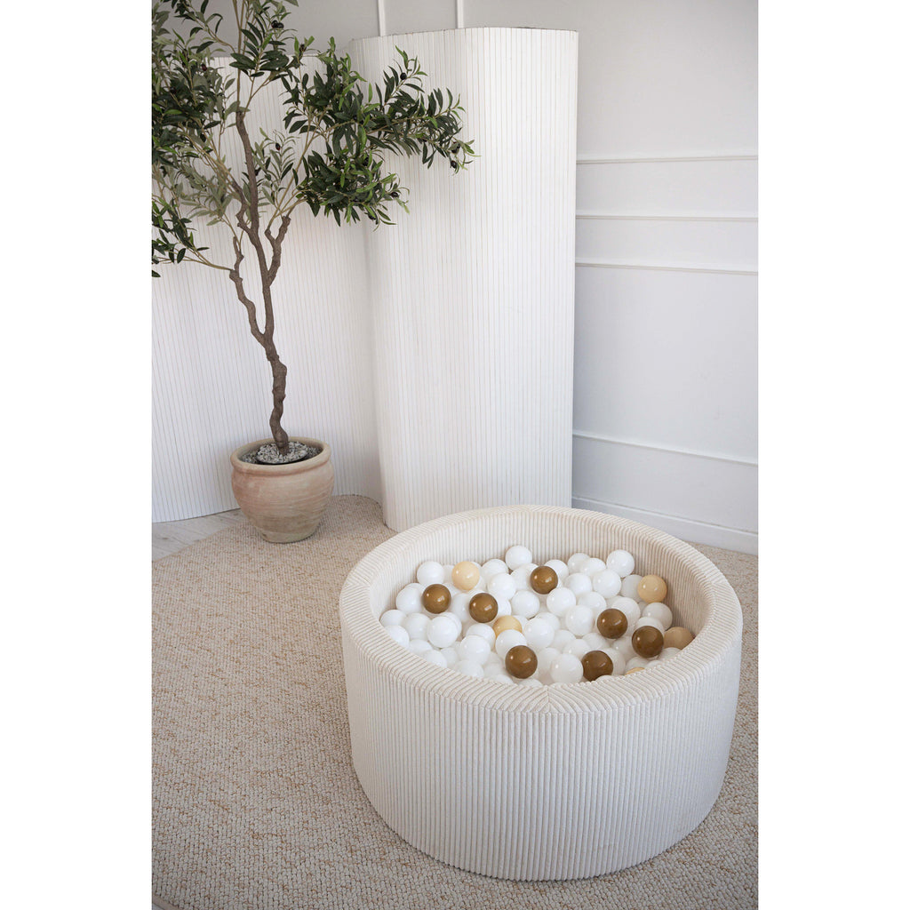 Басейн с топки Rib Velvet, крем