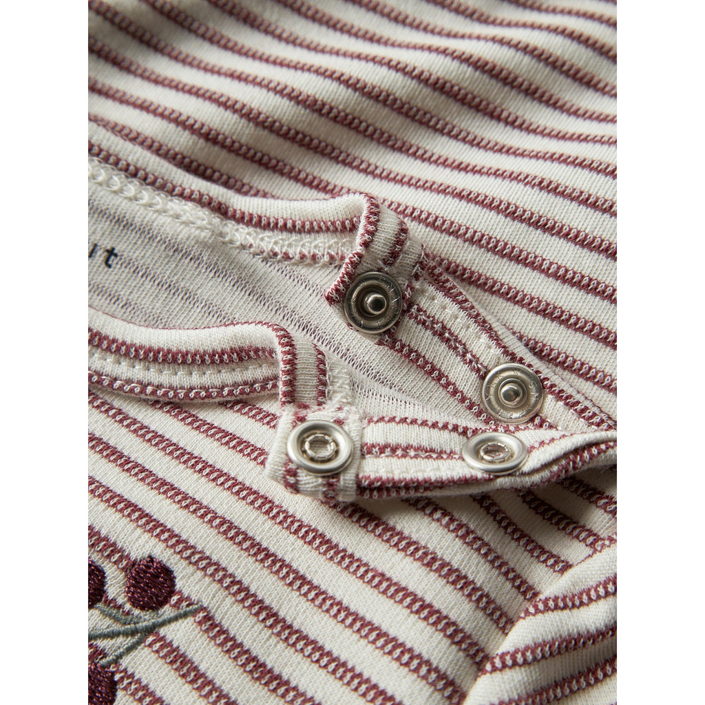 Блуза BRIPA Oxblood Red органичен памук