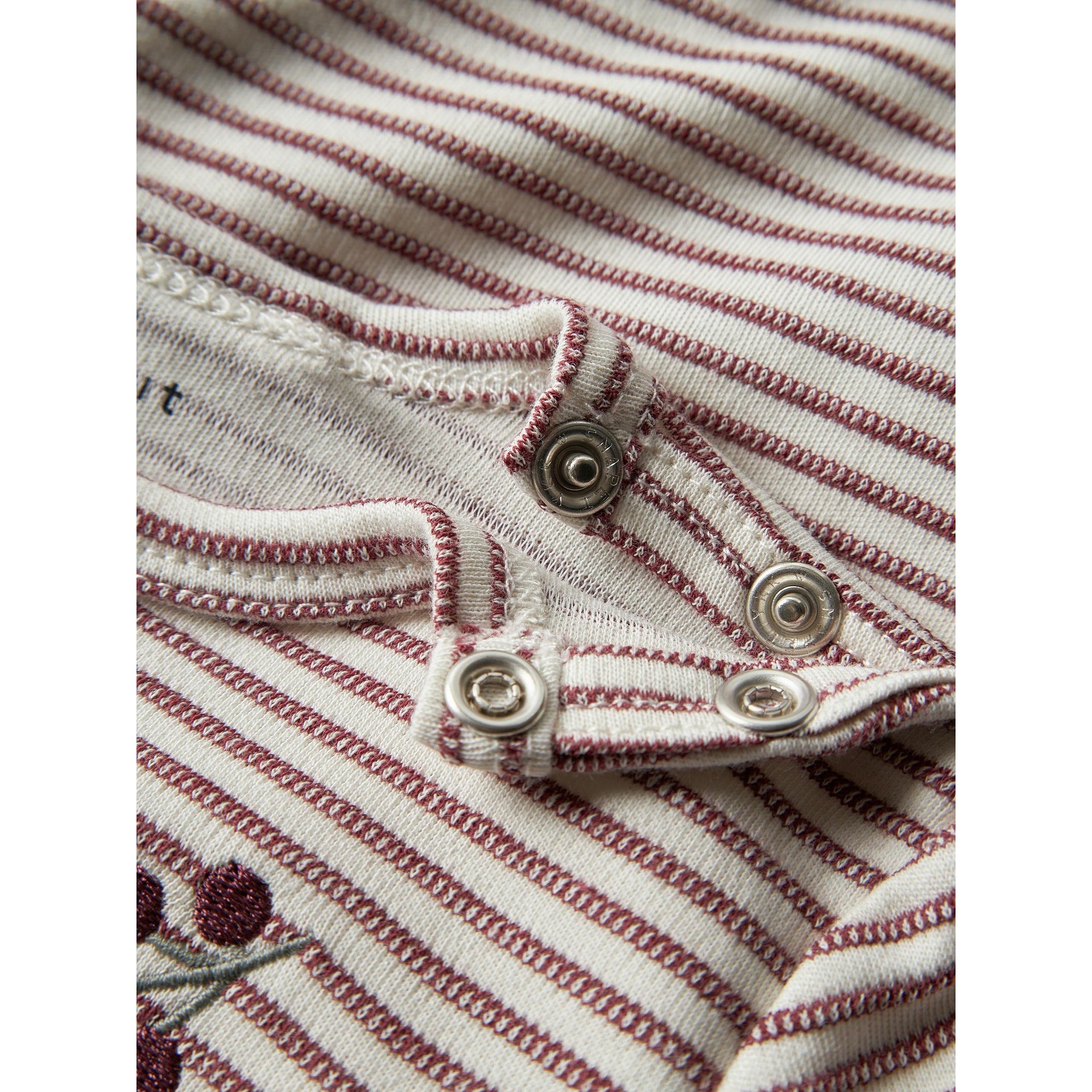 Блуза BRIPA Oxblood Red органичен памук