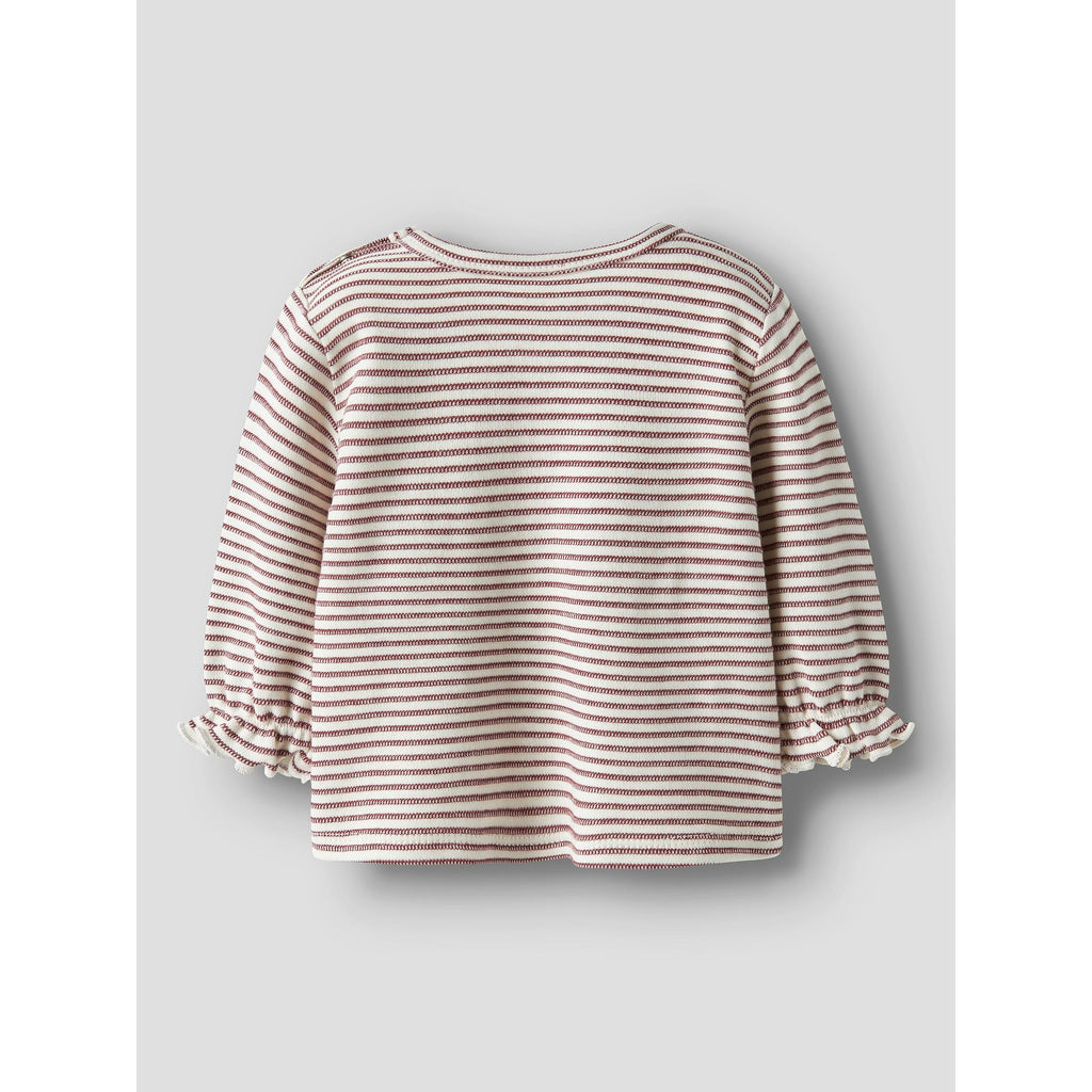 Блуза BRIPA Oxblood Red органичен памук