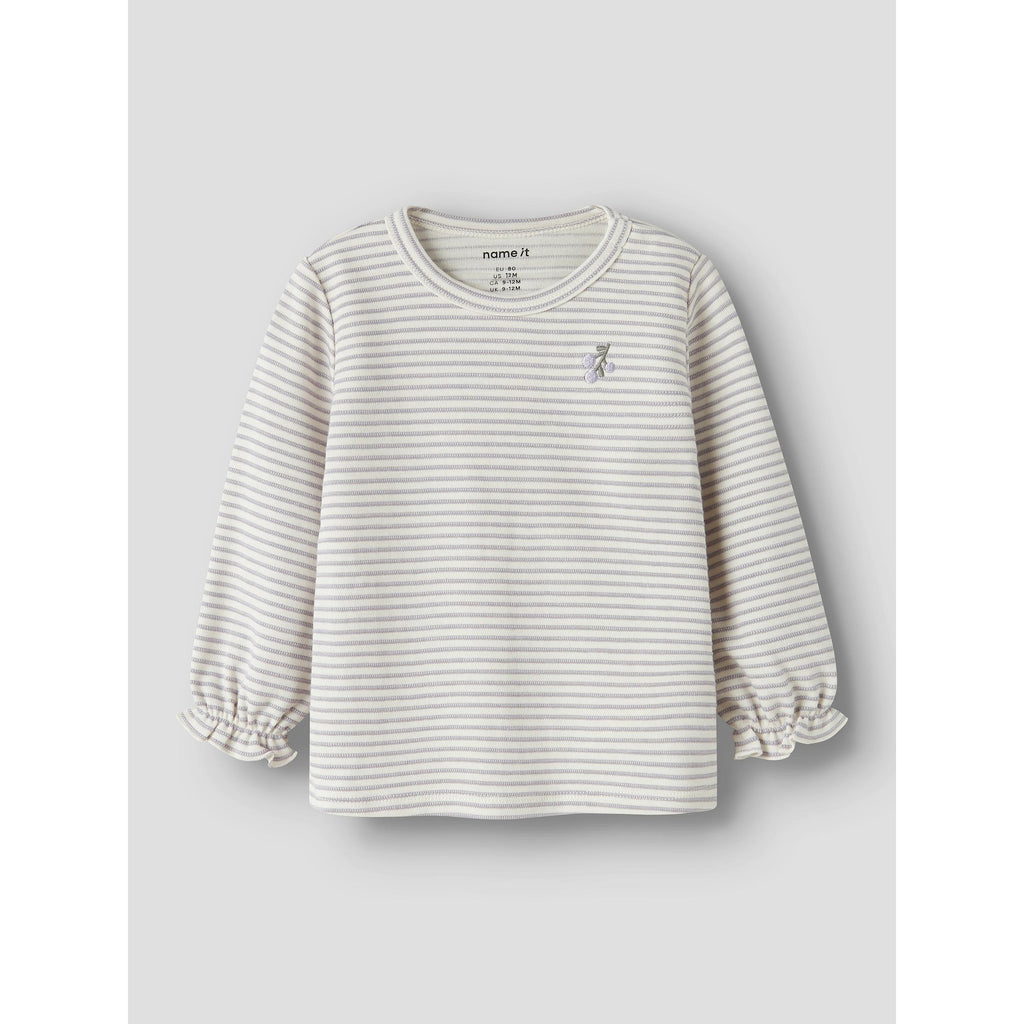 Блуза BRIPA Lavender Gray органичен памук