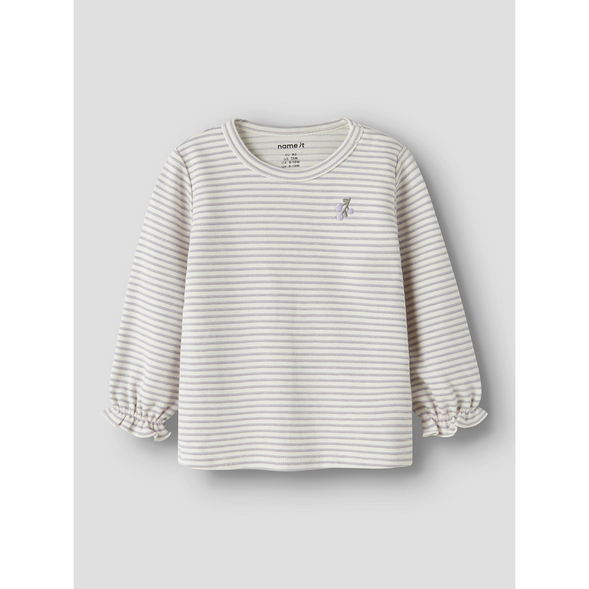 Блуза BRIPA Lavender Gray органичен памук