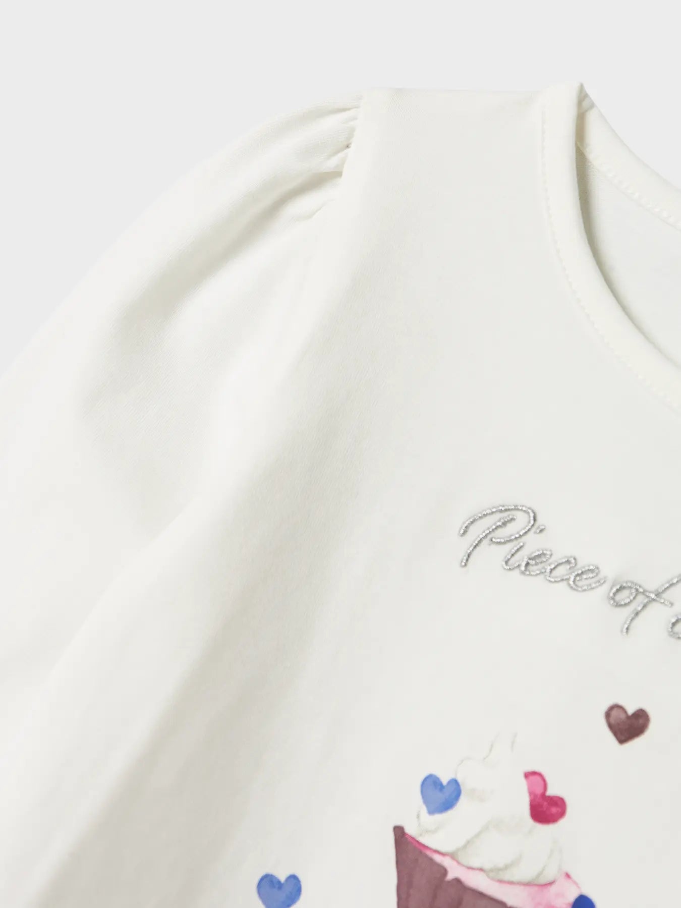 Блуза NETTA Cloud Dancer органичен памук