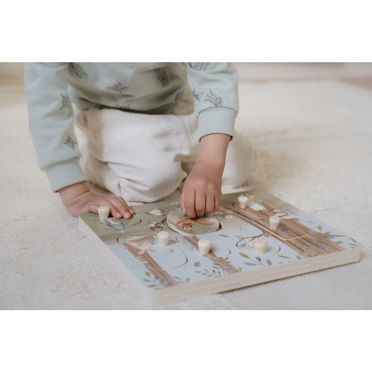 Дървен Музикален Пъзел Forest Friends