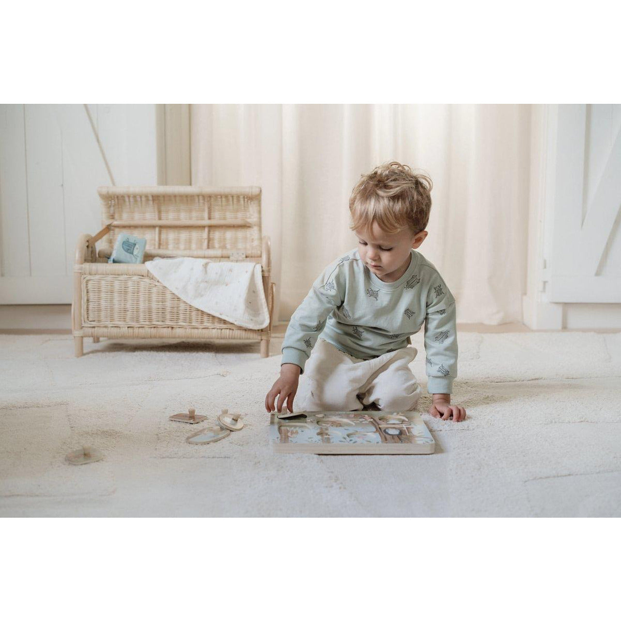 Дървен Музикален Пъзел Forest Friends