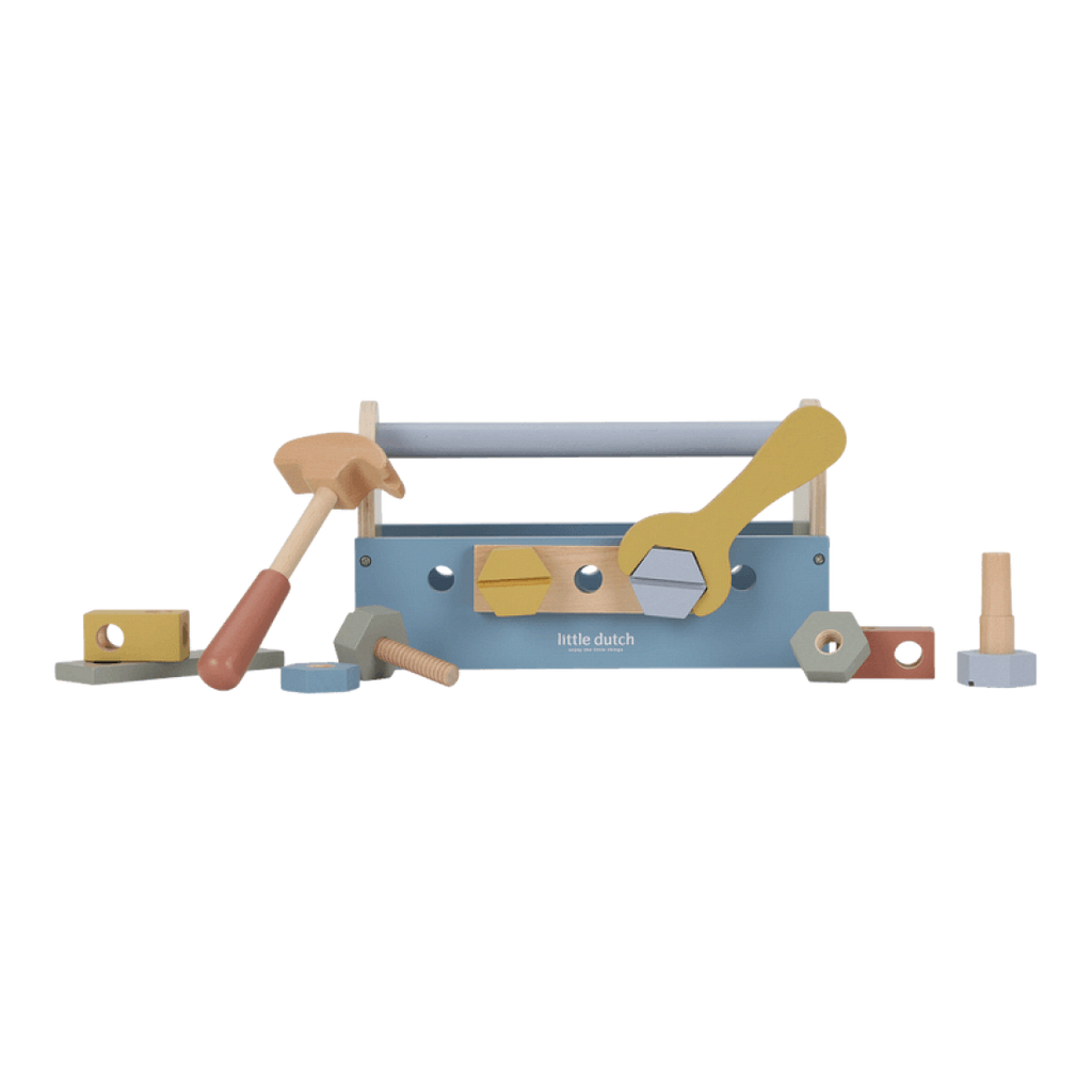 Дървена Кутия с Инструменти