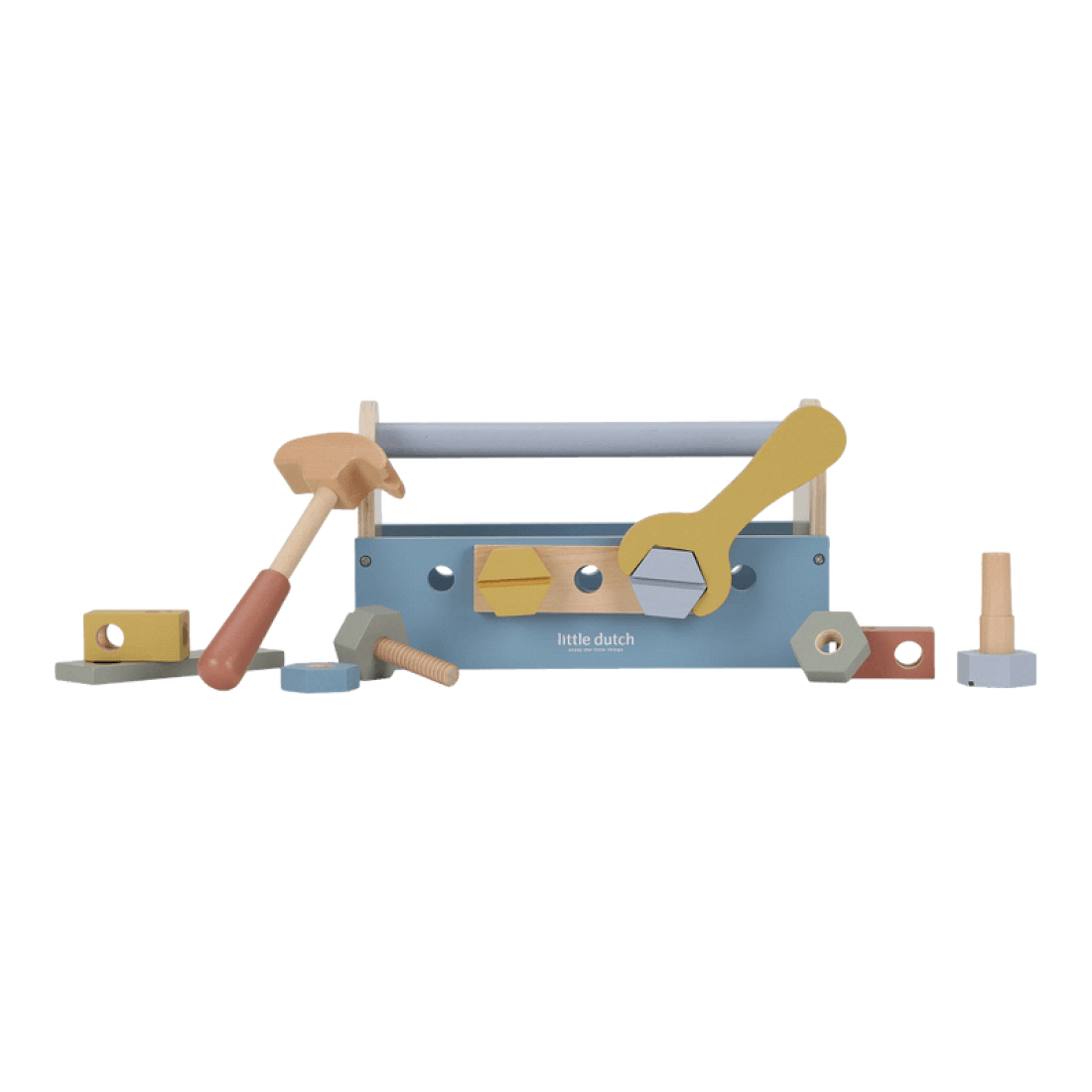 Дървена Кутия с Инструменти