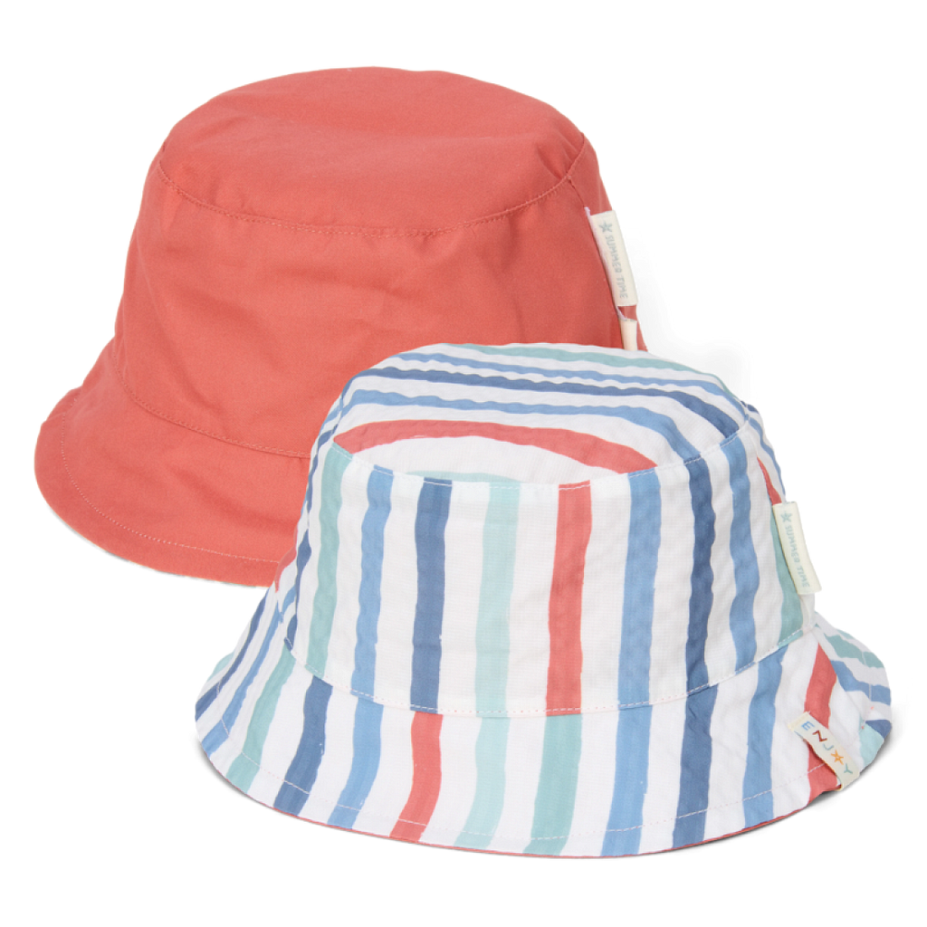 Двустранна Шапка за Слънце Stripes Multi Colour