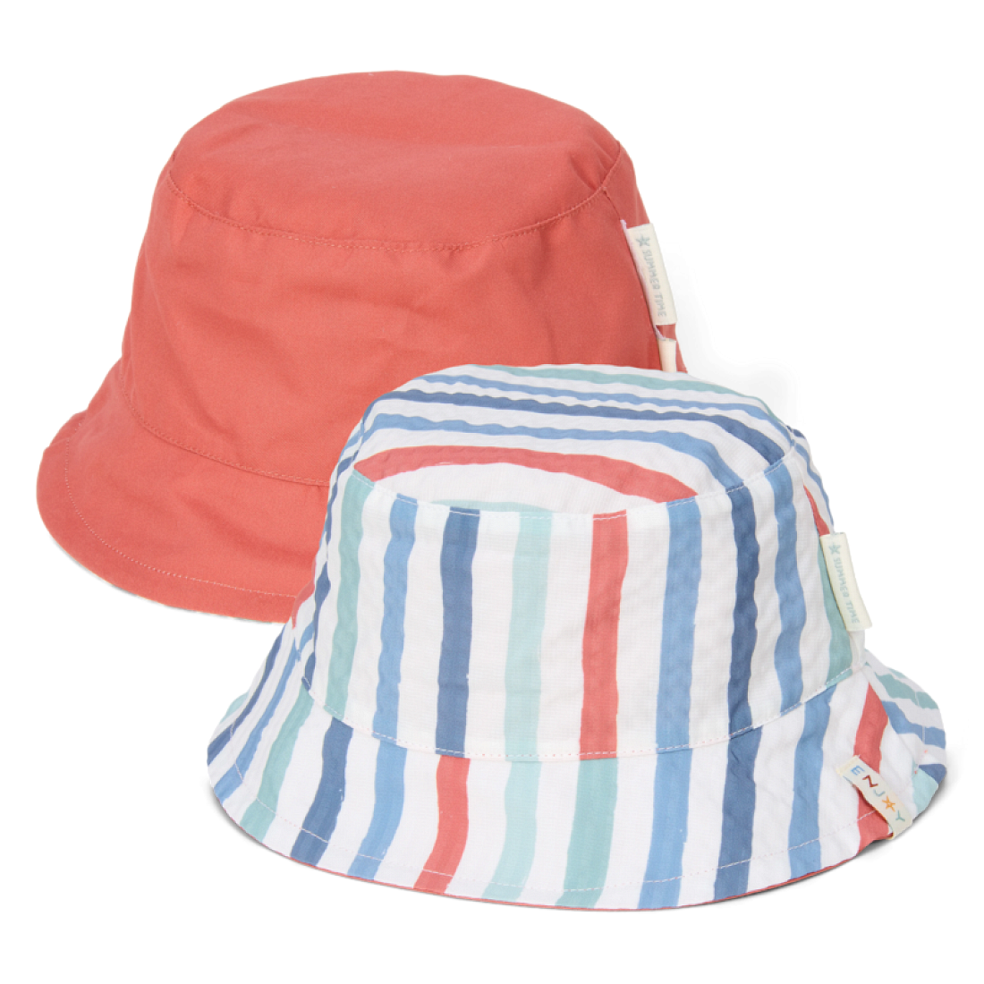 Двустранна Шапка за Слънце Stripes Multi Colour