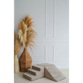 Set 3 piese Rib Velvet, bej