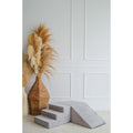 Set din 3 piese Rib Velvet, gri
