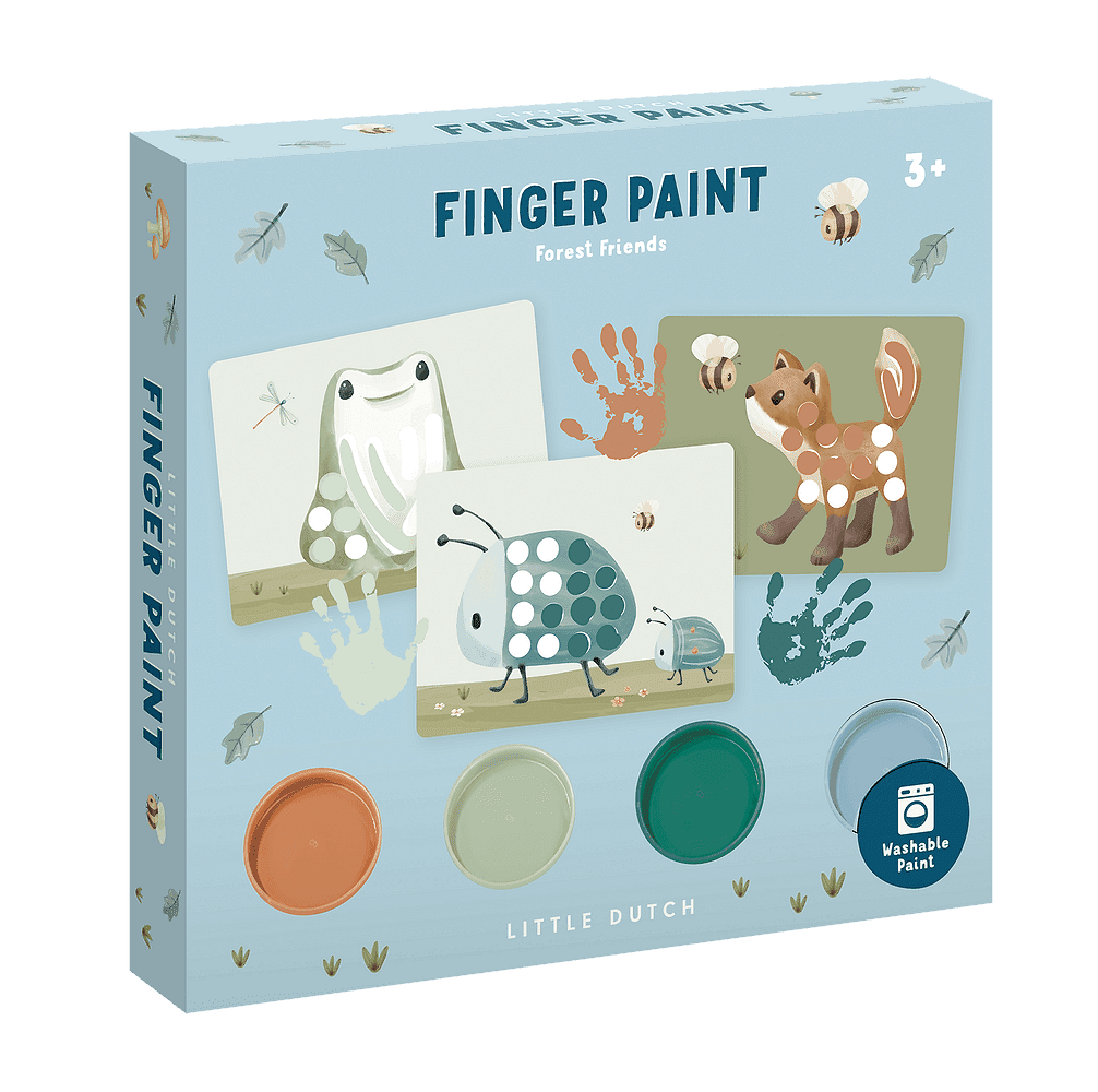 Комплект за рисуване с пръсти FOREST FRIENDS
