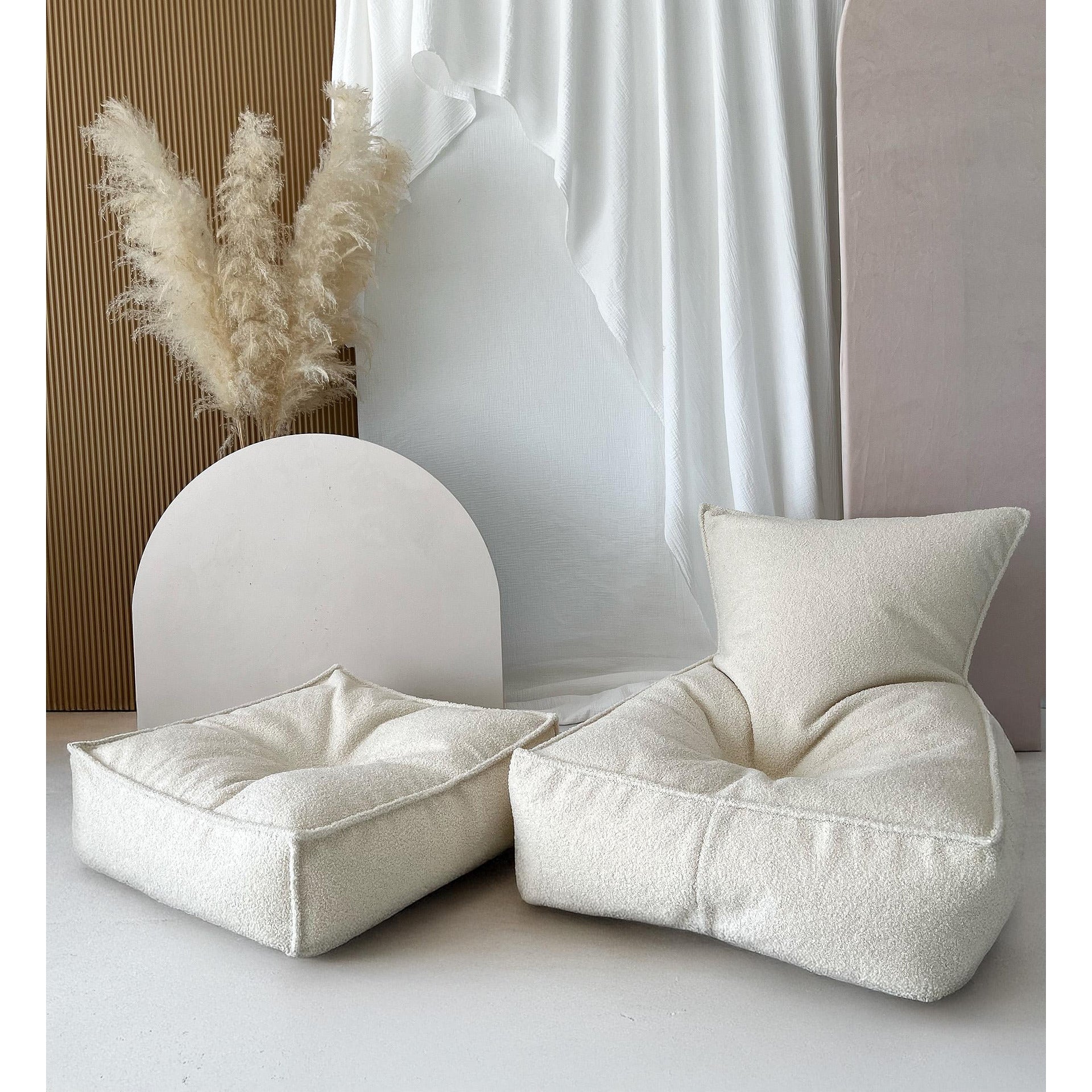 Табуретка Bouclé, крем