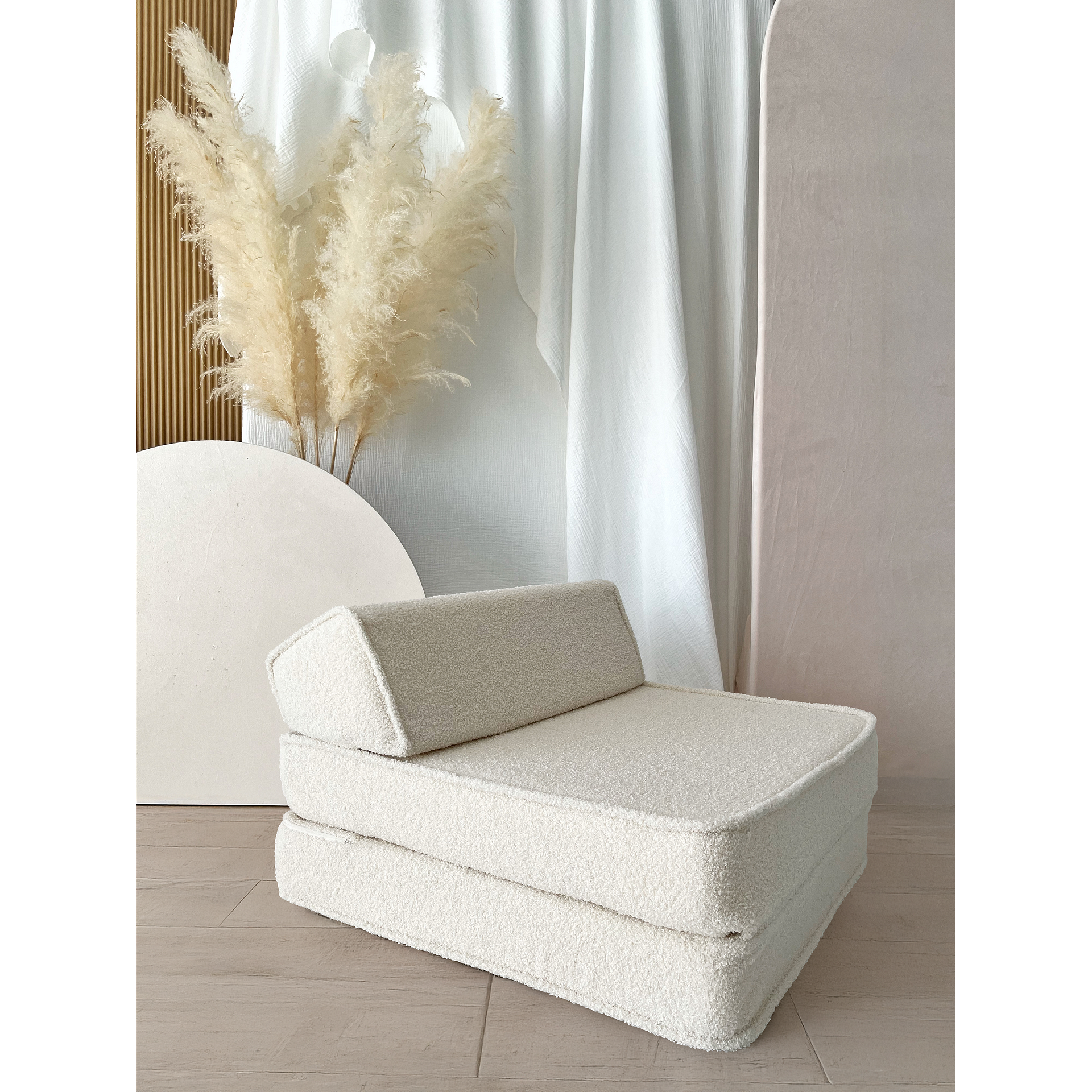 Шезлонг Bouclé, крем