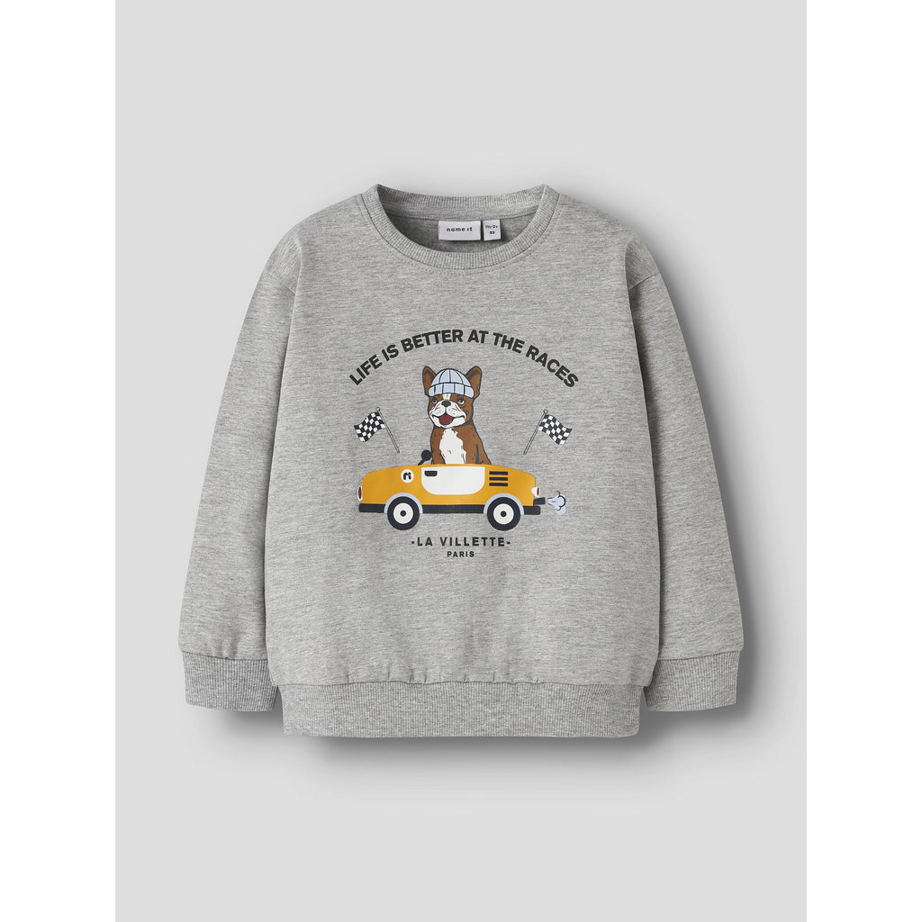 Bluză tip hanorac ROVAL Grey Melange
