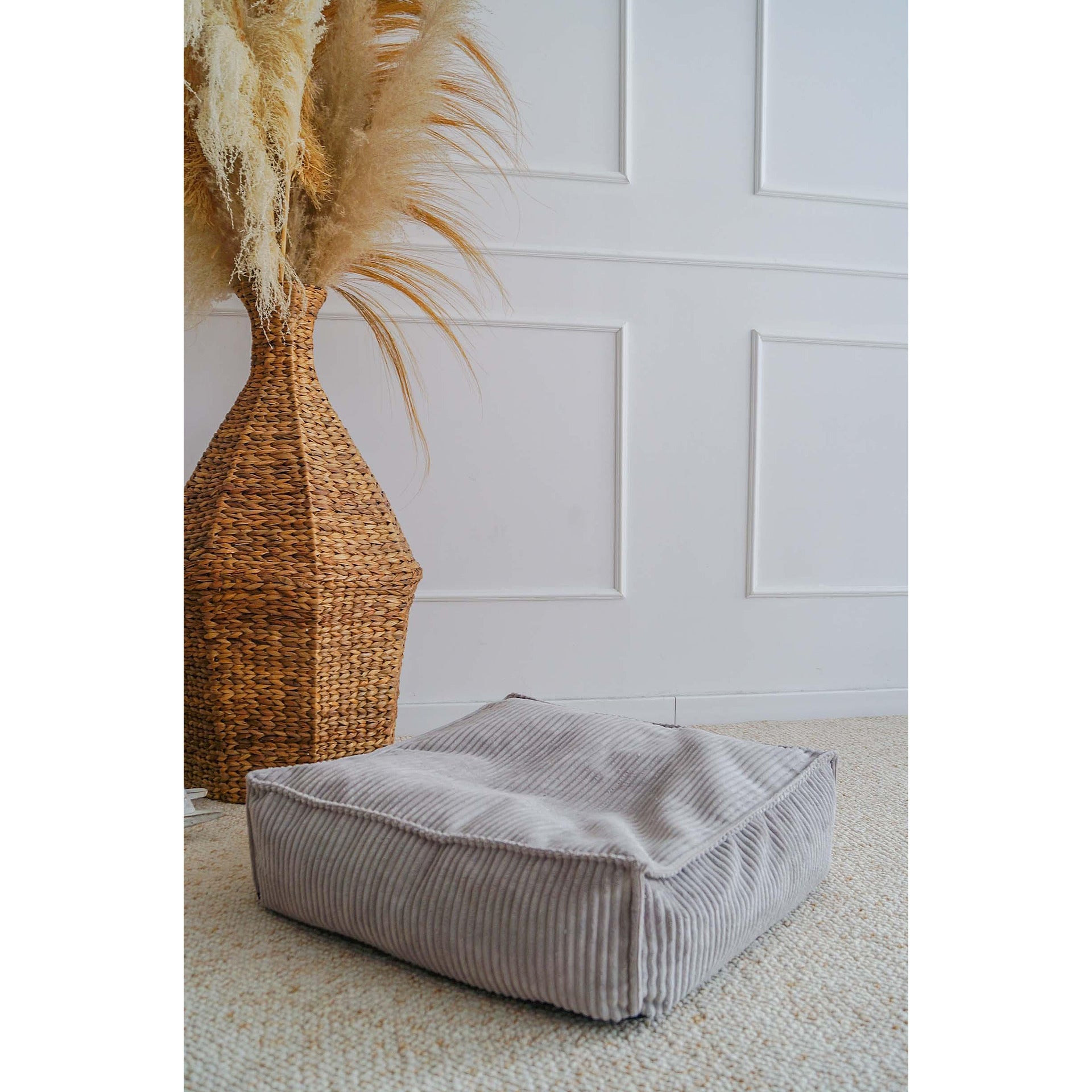 Табуретка Rib Velvet, сив