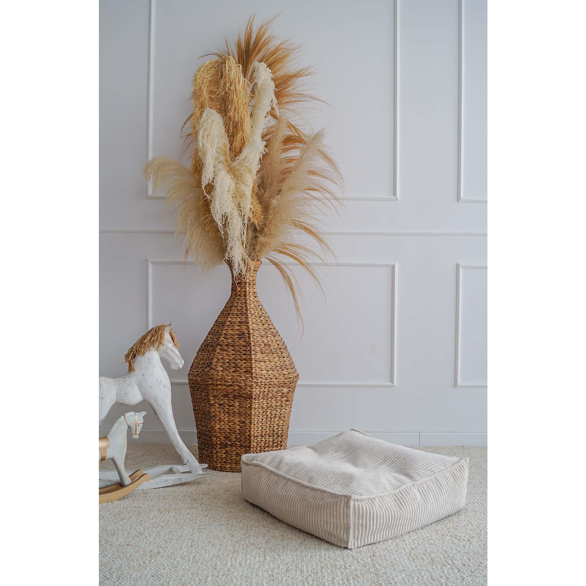 Табуретка Rib Velvet, крем