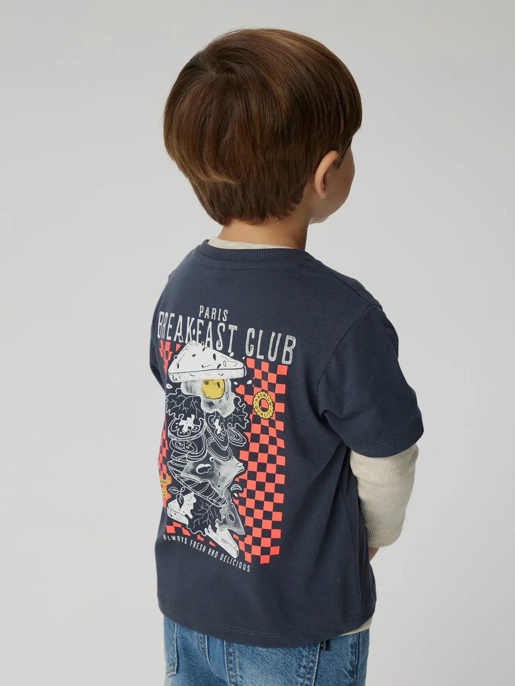 Тениска Dartin Ombre Blue Breakfast Club