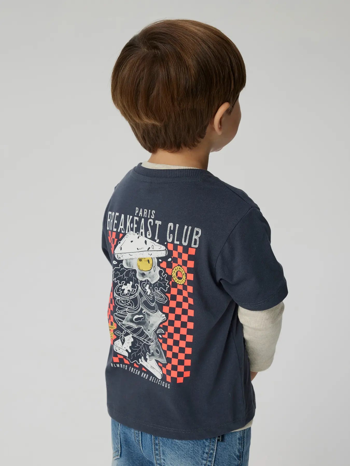 Тениска Dartin Ombre Blue Breakfast Club